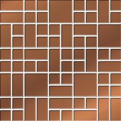 Copper Glass Mosaic 25x25